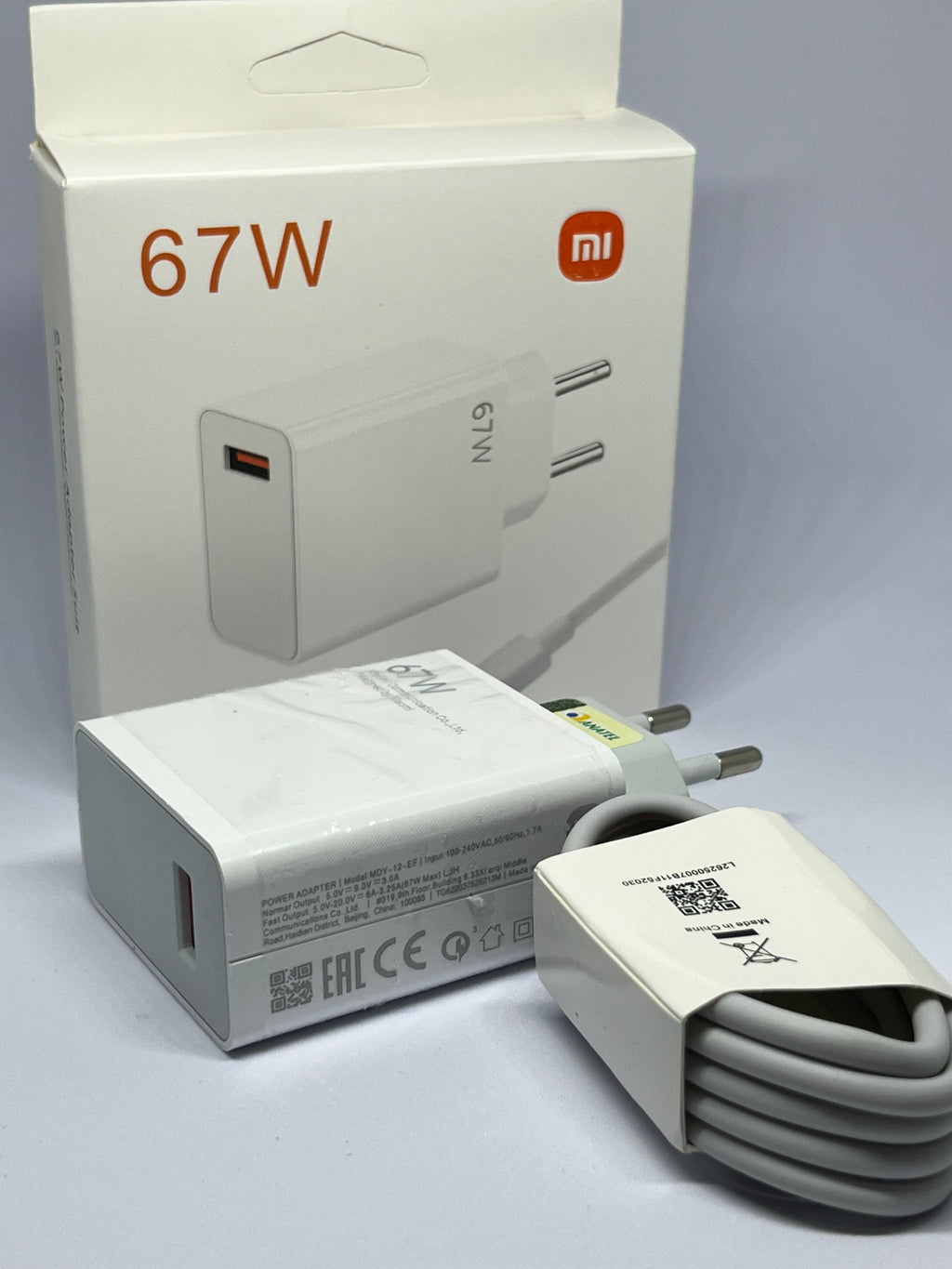 Carregador XiaomiTurbo 67w