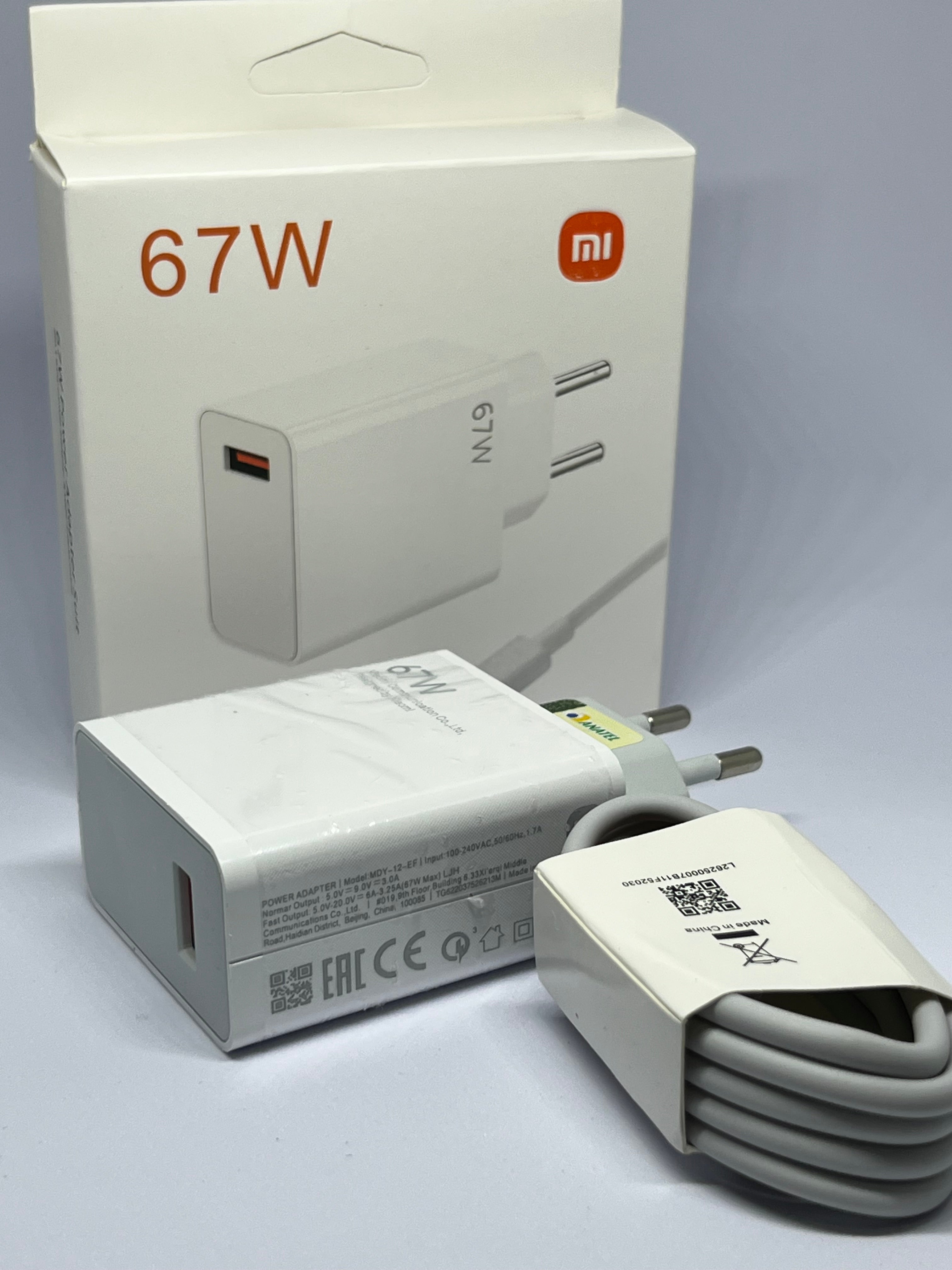 Carregador XiaomiTurbo 67w