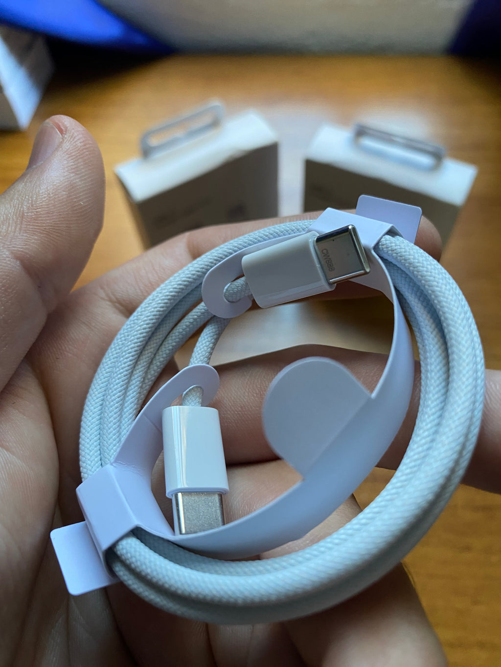 Cabo de carregador tipo C