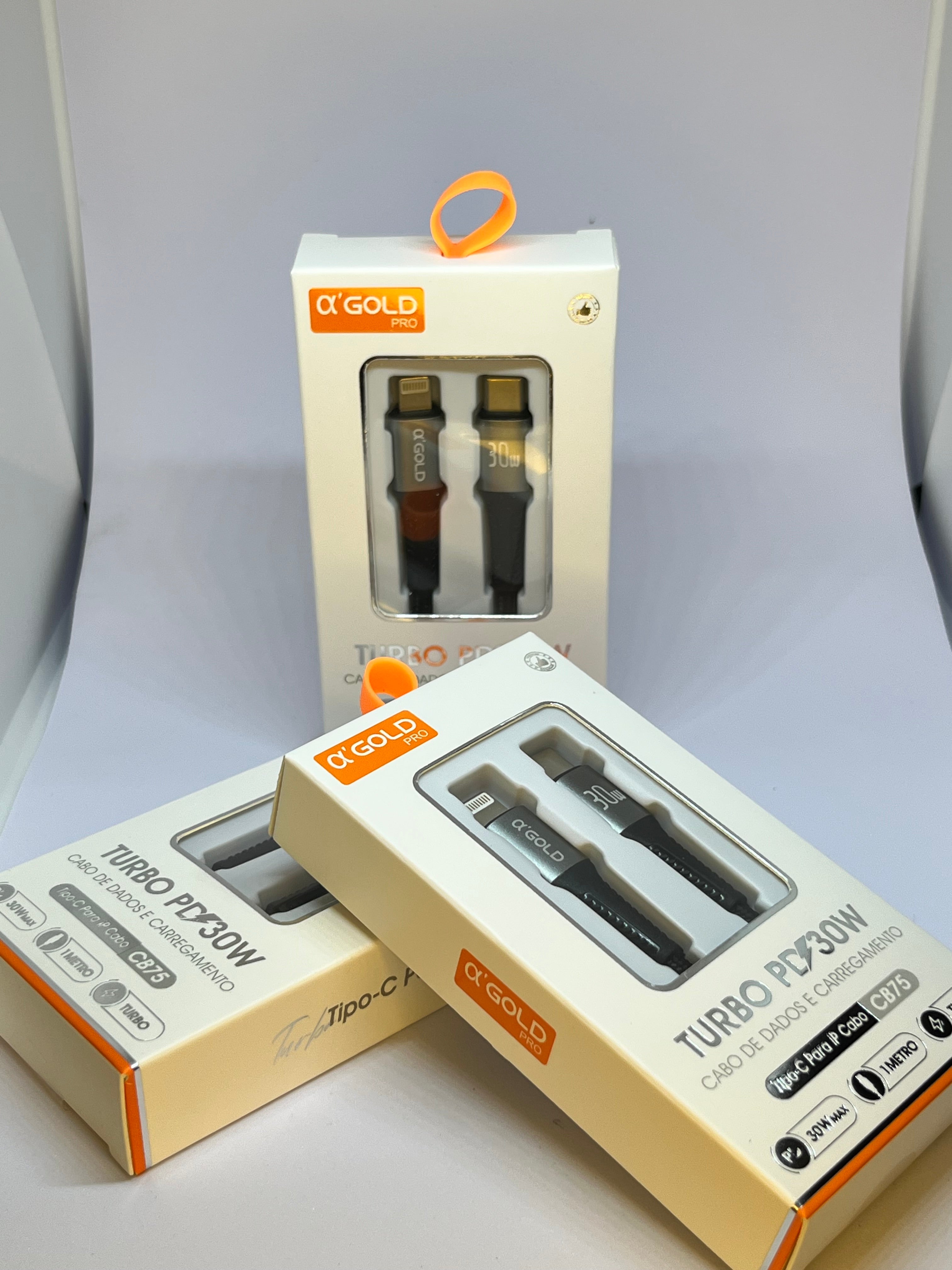 Cabo reforçado para IPhone 30w