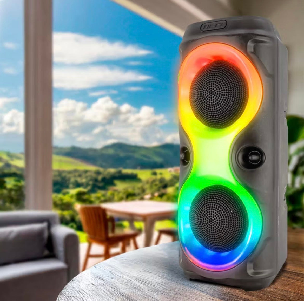 Caixa Bluetooth Portátil