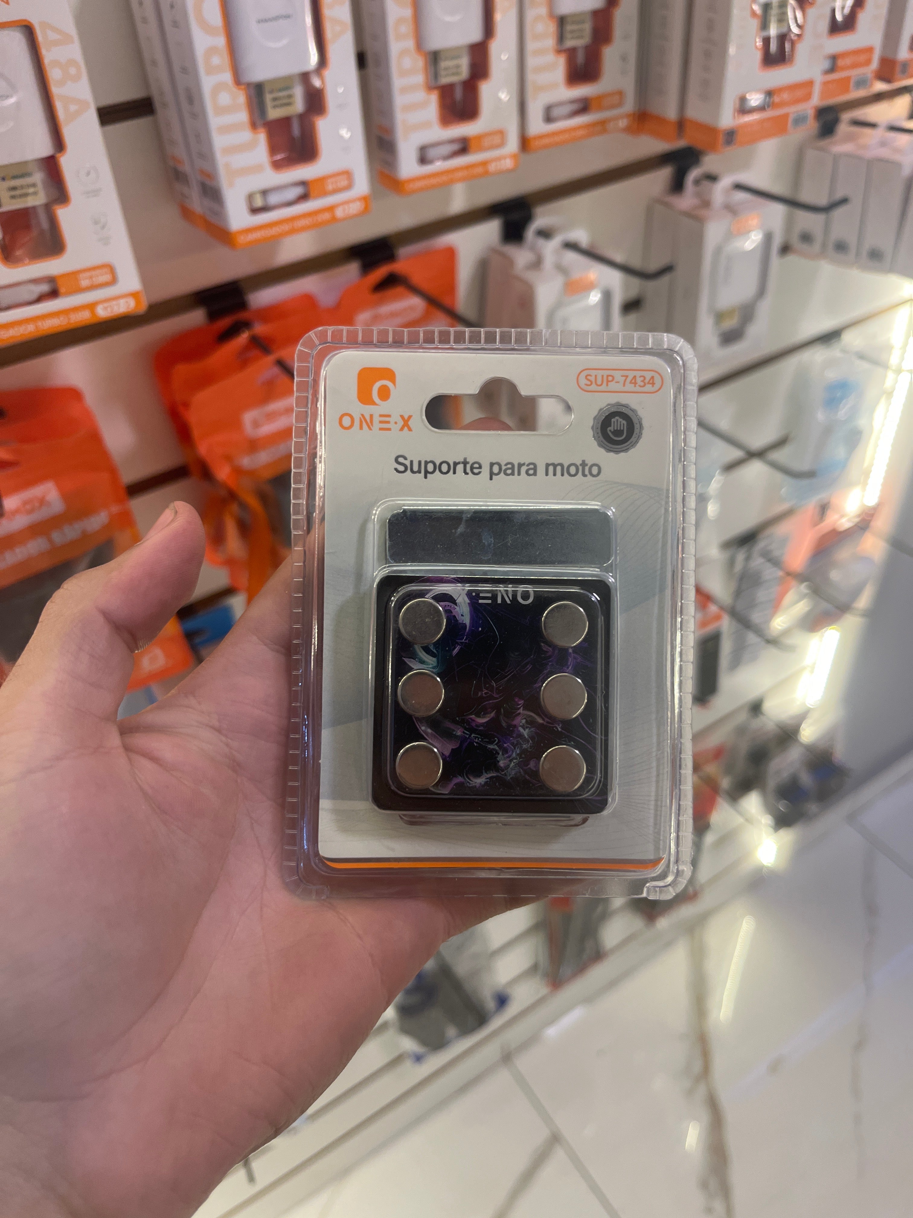 Suporte de moto imã