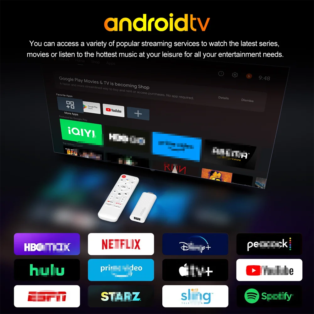 H96 Max H313 Android TV RAM 2GB ROM 8GB